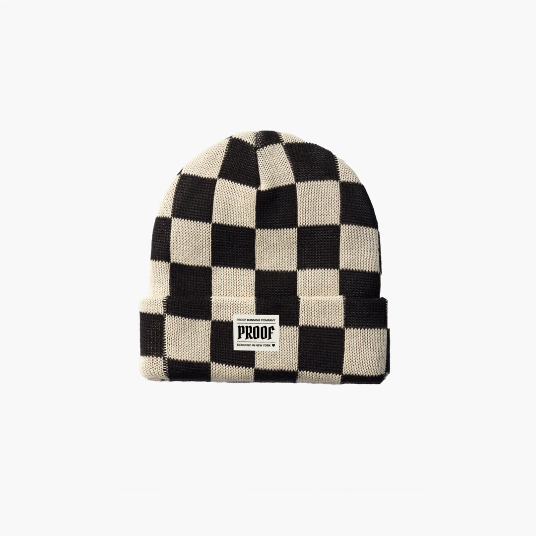 Checkered Beanie
