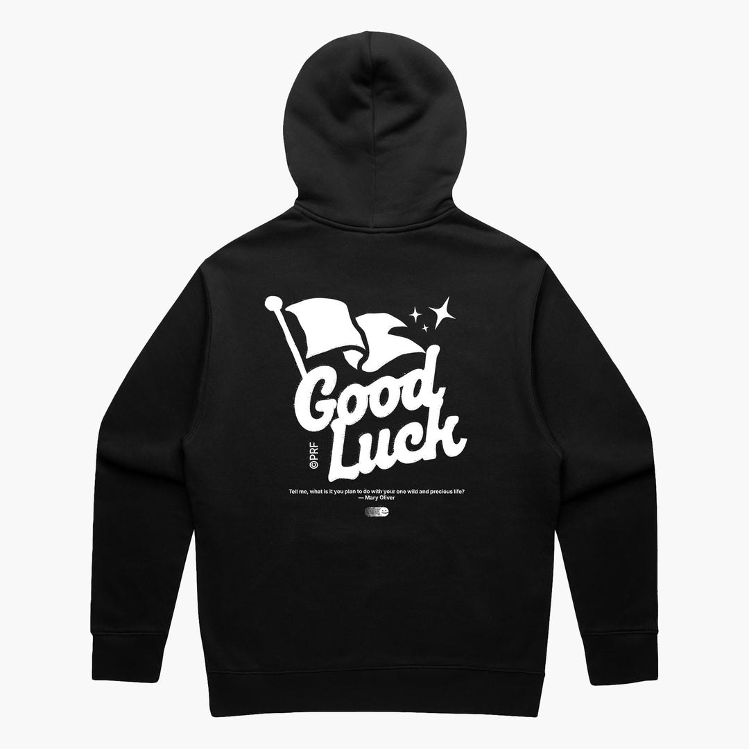 Men's Good Luck Hoodie Black