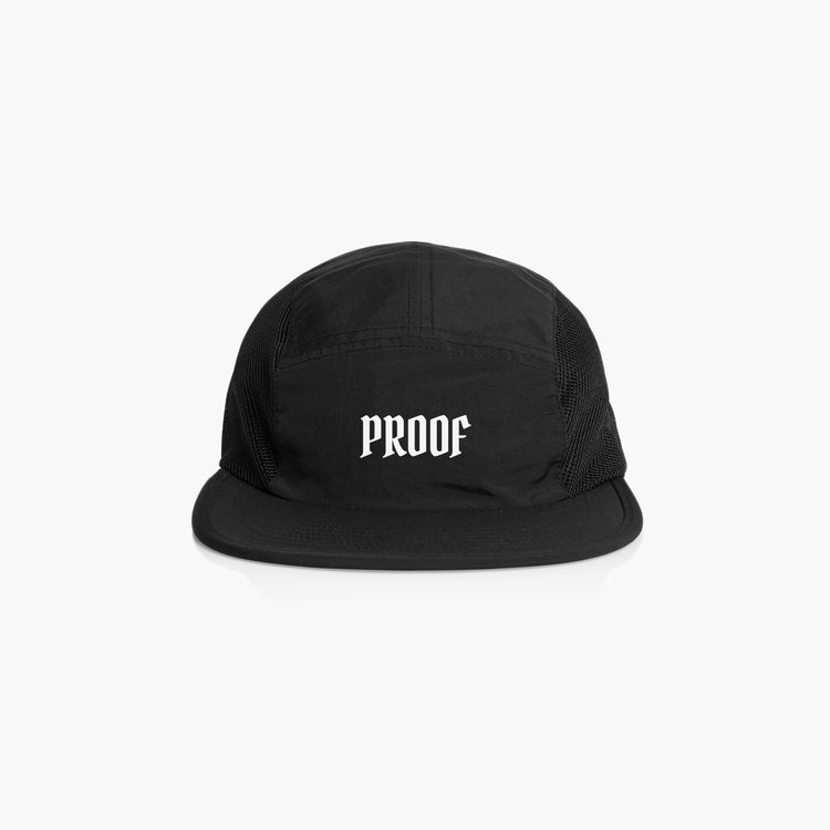 PROOF Everyday Runner Hat Black Front